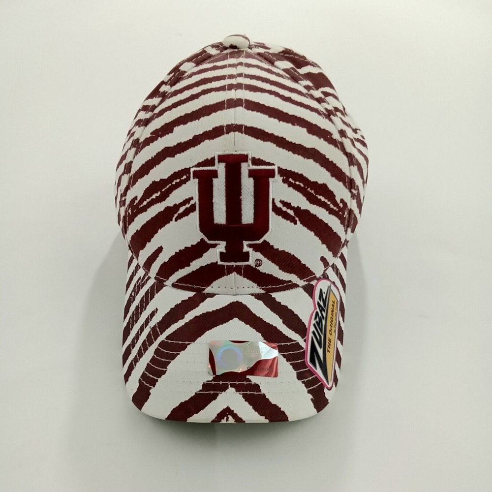 Zubaz Top of The World Indiana Hoosiers Men's Snapback Hat NWT NCAA